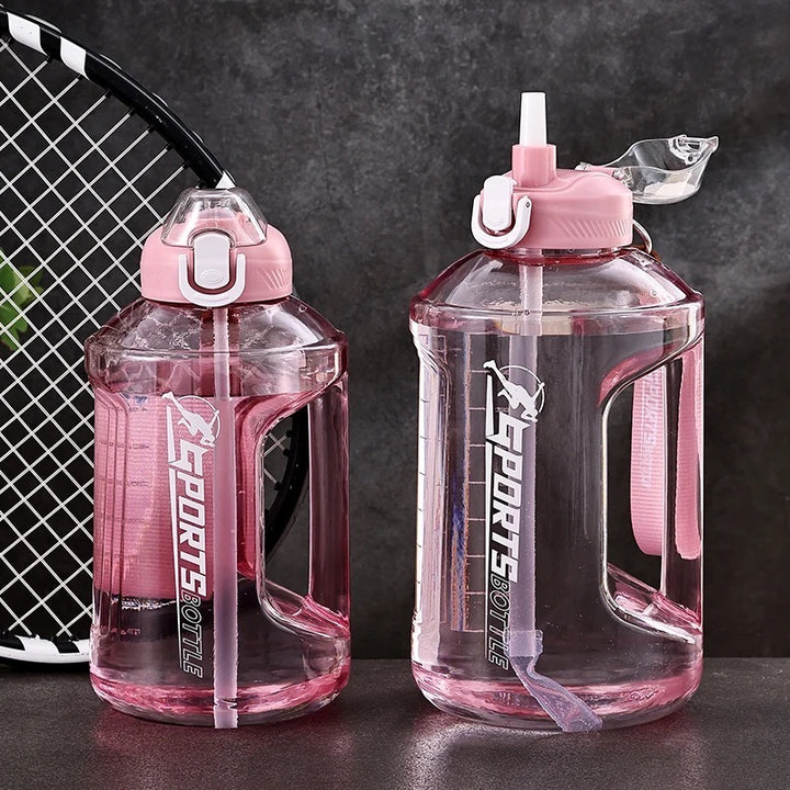 Gallon Water Bottle, Sports water Bottle-1200 ML, Water Bottle for Gym, Gym water bottle,Sports Water Bottle - Leak-Proof with Sipper & Handle for Home, Office, Gym, Trekking